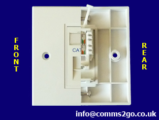 Cat5e Gigabit Data Network Outlets Lan Ethernet Port RJ45 Wall Socket